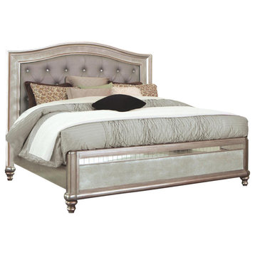 Coaster Furniture Bling Game King Button Tufted Bed