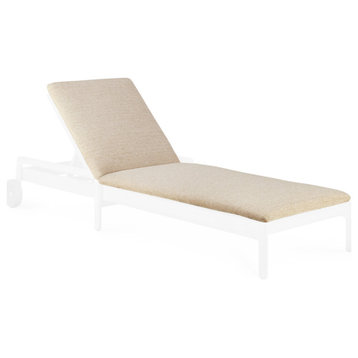 Outdoor Adjustable Lounger Cushion | Ethnicraft Jack, Natural Thin Cushion
