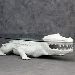 Crocodile Center Table - Game Room And Bar Decor