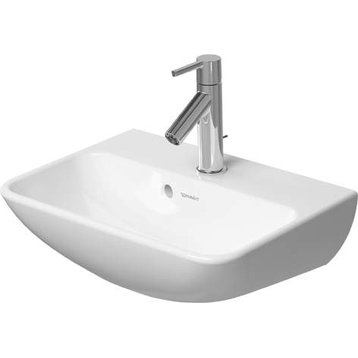 Duravit ME 17 3/4"x12 5/8" Bathroom Sink, White