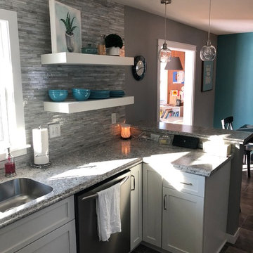 Modern Kitchen Remodel Done in the White Advantage Color