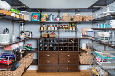 Inspiration for a victorian kitchen pantry remodel in Cincinnati