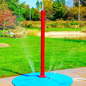 Portable Splash Pad for your backyard