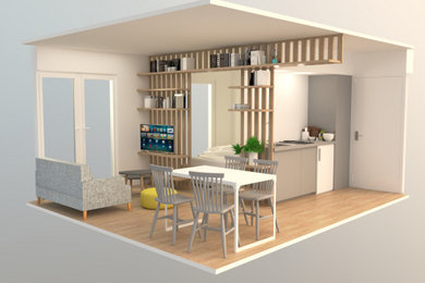 Appartement Royan - Vue 3D - Version 1
