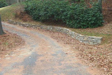 NE Fieldstone Retaining Wall