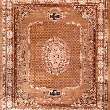 Antique Chinese Peking & NingXia Carpets#18402