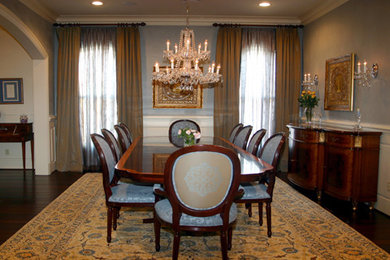 Inspiration for a timeless dining room remodel in Houston