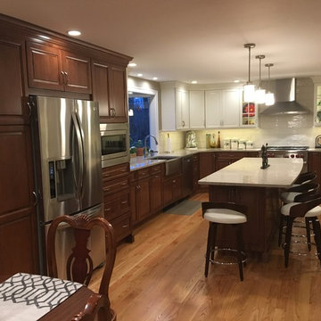 Kraftmaid Maple Chestnut Canvas Knollwood