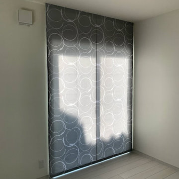 blue gradation interior