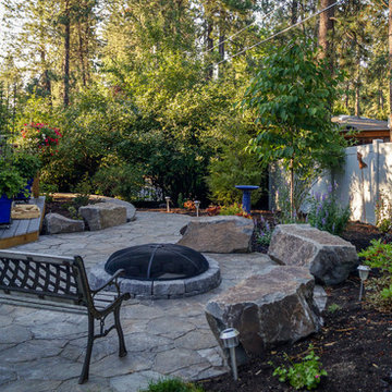 Mid-Century Backyard