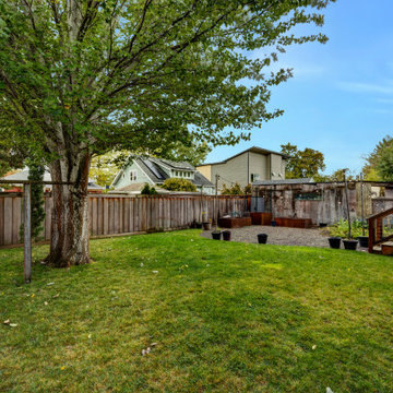 Quaint Craftsman Home Remodel & ADU in Portland - Backyard