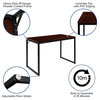 Modern Commercial Grade Desk Industrial Style Computer Desk Sturdy Home...