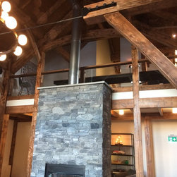 Railing- Glass Rustic - Stair Parts