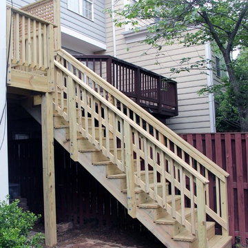 Decks - pressure treated wood