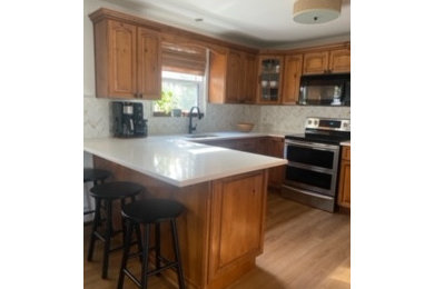 Eclectic kitchen photo in Baltimore