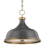 Hudson Valley Lighting - Metal No.1 Pendant, Aged/Antique Distressed Bronze Finish - Designed by Mark D. Sikes