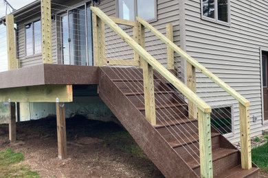 Trendy deck photo in Other