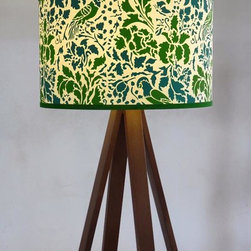 Paif Shade with Nora Table Stand - Table Lamps