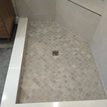 Shower Base With 2x2 Tile