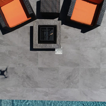 Metal Porcelain Paver Project