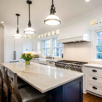 Classic Home Gets Elegant Renovation Reminiscent of Original Design