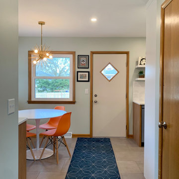 Mid-Century Kitchen and Bath Remodel