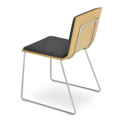 Corona Wire - Natural Ash Wood - Dining Chairs