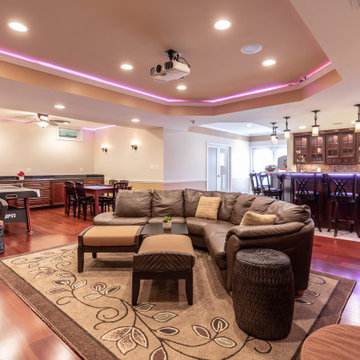 Sublime and Valuable Memories with a New Basement Remodel in Fairfax County VA