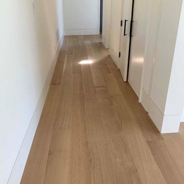 Rift & Quartered White Oak installed and stained in place