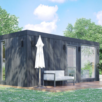 Tiny House. Container Building. Florida, USA