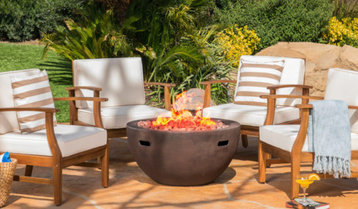 Fire Pits and Lounge Chairs With Free Shipping