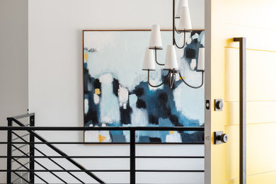 Inspiration for a transitional entryway remodel in Salt Lake City