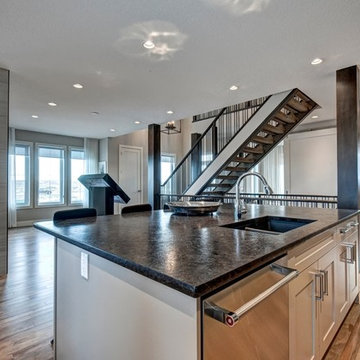 Organik Charisma Hardwood Flooring - Kitchen