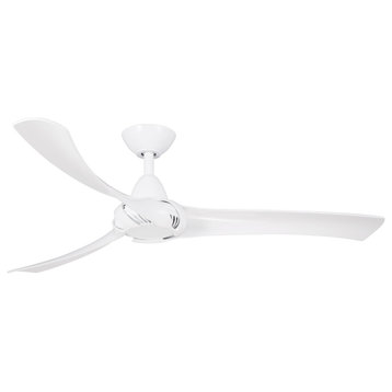 Wind River WR1461 Droid 52" 3 Blade Hanging Indoor Ceiling Fan - White