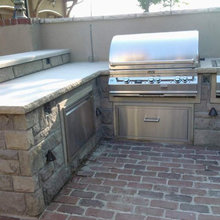 Lower Deck outdoor kitchen