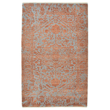 Oriental Rug Sadraa 5'0"x3'2" Hand Knotted Carpet