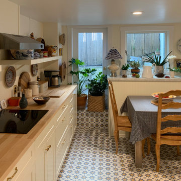 Completed kitchen