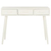 Lucia 3 Drawer Console Table, Antique White