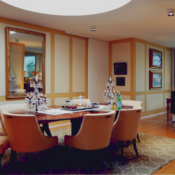 Trompe l'oeil, private residence, Geneva