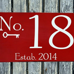 Address Plaques, House Numbers - House Numbers