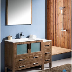 Fresca Torino 48'' Modern Bathroom Vanity Side Cabinet FVN62-3612WB-UNS - Bath Products
