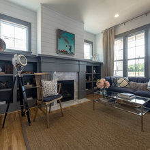 One big room for kitchen dining and living