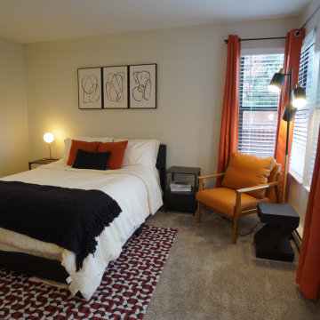 Bold and Playful Accents in Bedroom Design