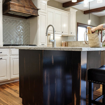 Rustic White Kitchen
