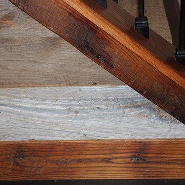 Barnwood Shiplap Wall With Custom Trim