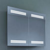 Mila 30" Contemporary Illuminated LED Bathroom Medicine Cabinet Mirror
