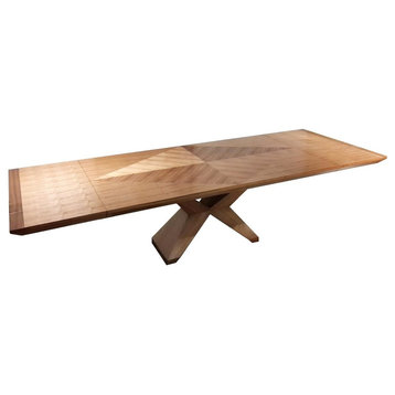 Angles Dining Table, Walnut