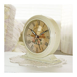 Botique De Fleur Table Top Alarm Clock - Alarm Clocks