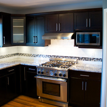 Cabinet Refacing done in Cherry Veneer