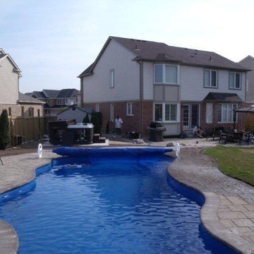 Fiberglass Pool and waterfall Alliston, ON